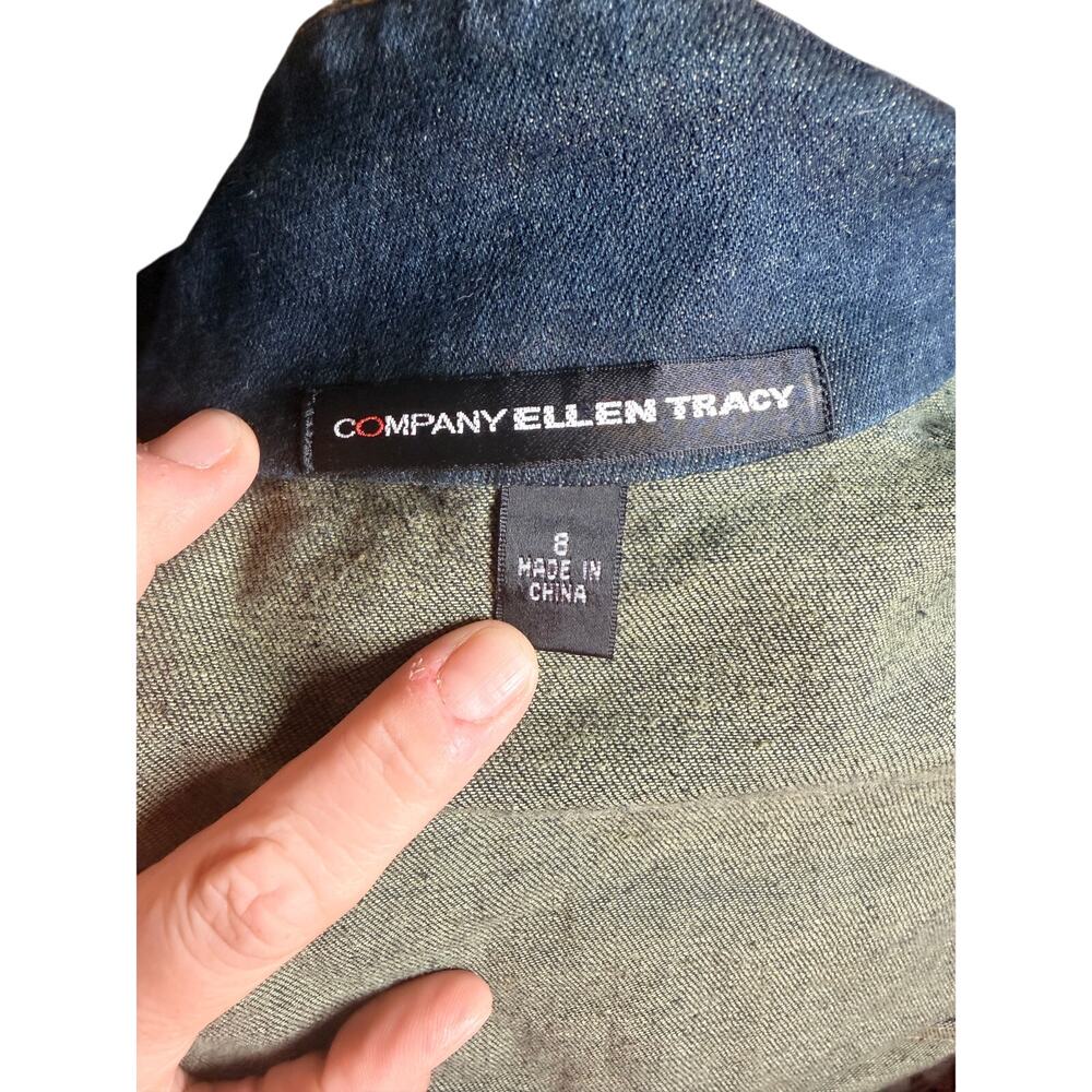 Company Ellen Tracy Jean Jacket
